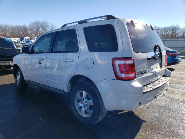 Vin: 1fmcu0eg3aka00129, lot: 77381033, ford escape limited 20102