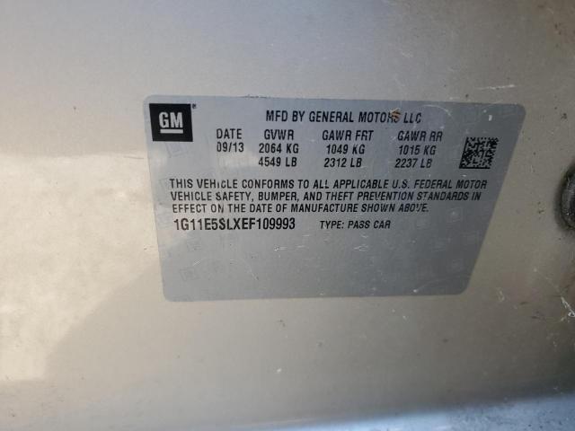 1G11E5SLXEF109993 | 2014 Chevrolet malibu 2lt