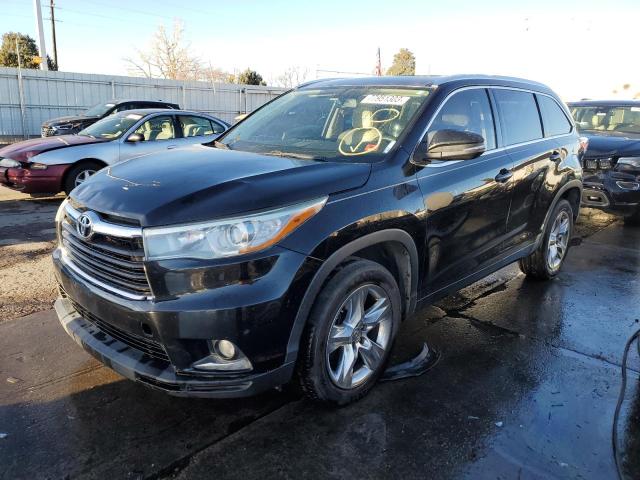 VIN 5TDYKRFH6FS073216 2015 Toyota Highlander, Limited no.1