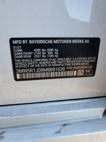 3MW5R1J09M8B81639 BMW 330I