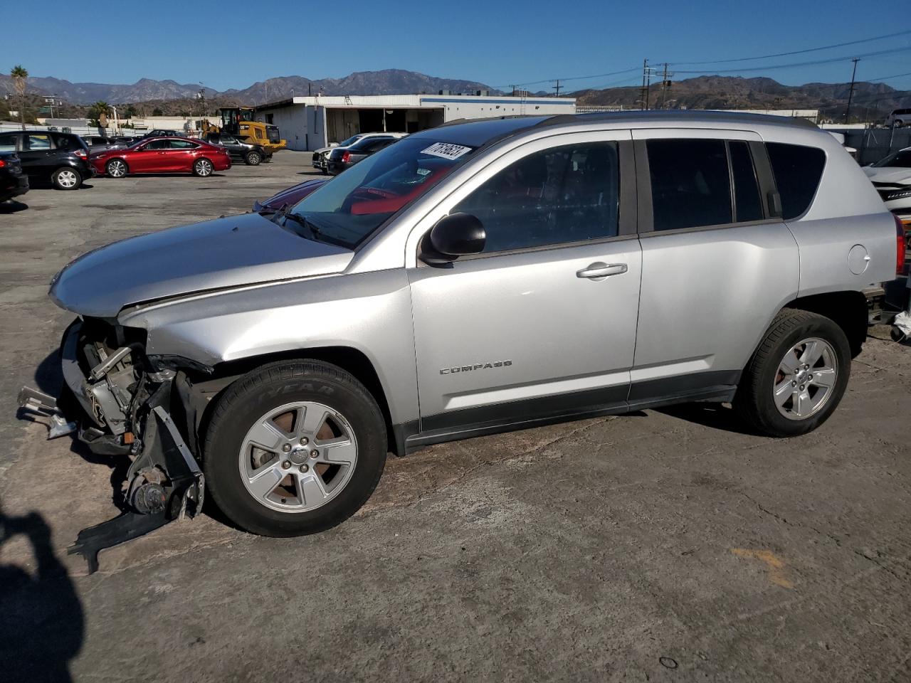 2014 Jeep Compass Sport vin: 1C4NJCBA9ED545835