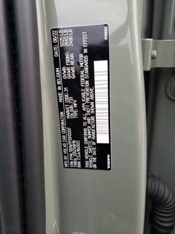 2023 VOLVO XC40 PLUS YV4L12UW7P2913337