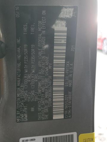 2016 TOYOTA SIENNA SE 5TDXK3DC8GS748758