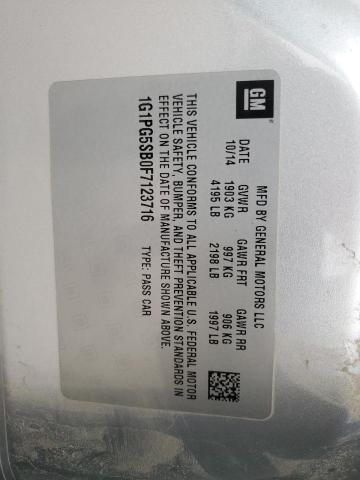 2015 CHEVROLET CRUZE LTZ - 1G1PG5SB0F7123716