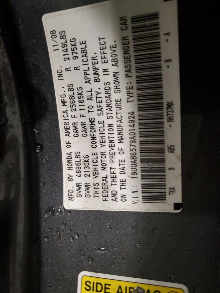 19UUA86579A014924 2009 Acura Tl