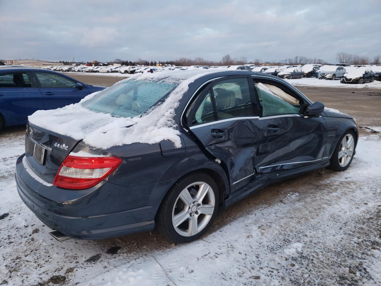 Lot #2558819777 2011 MERCEDES-BENZ C 300 4MAT