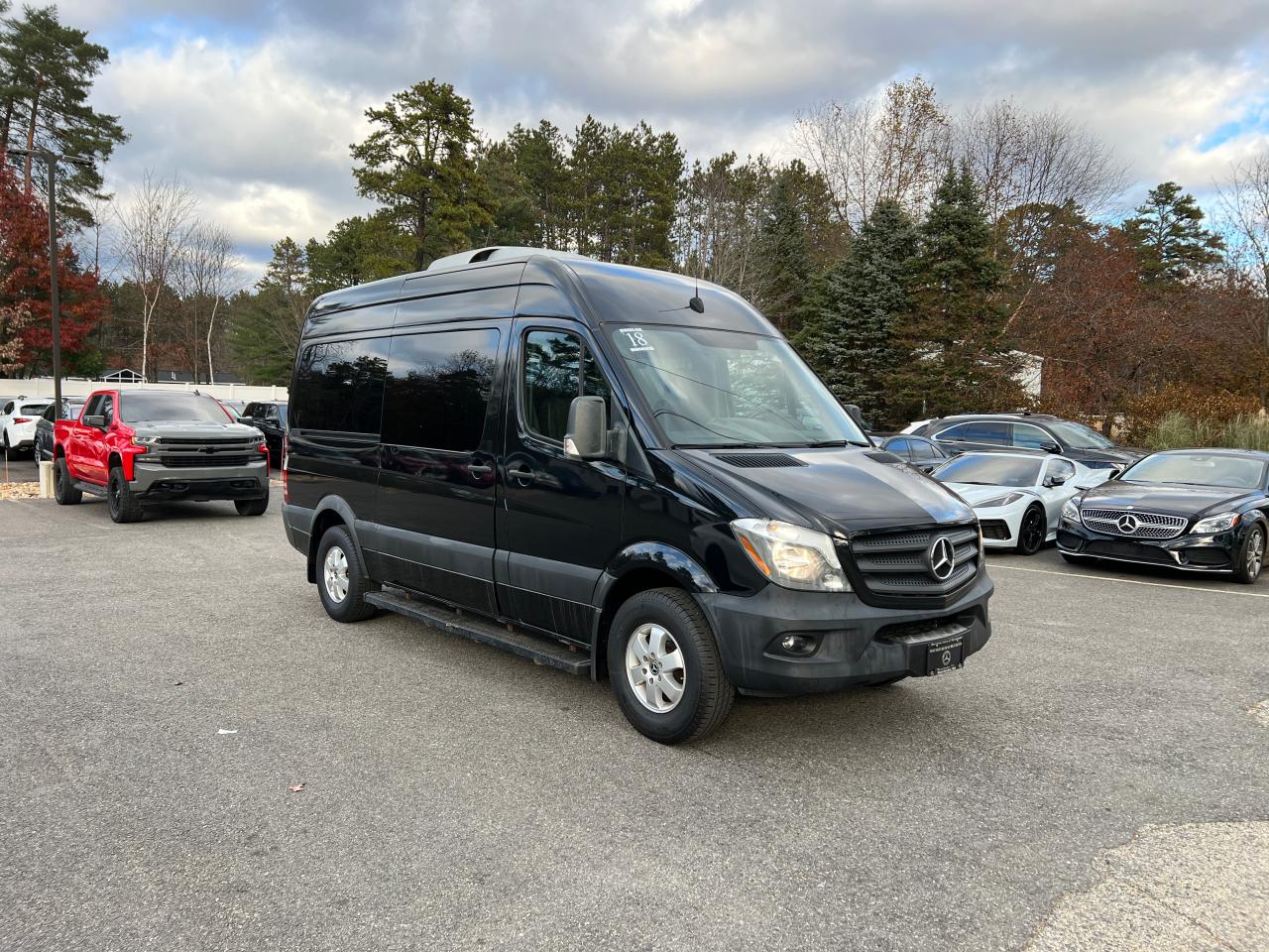 2018 Mercedes-Benz Sprinter 2500 vin: 8BRPE7CD0JE157182