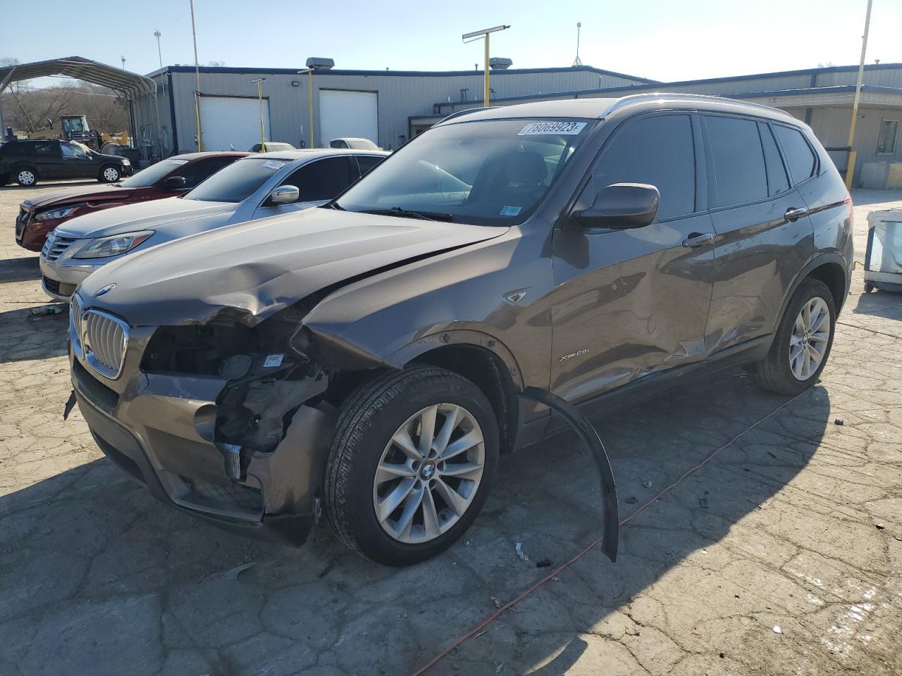 2013 BMW X3 xDrive28I vin: 5UXWX9C50D0A19821