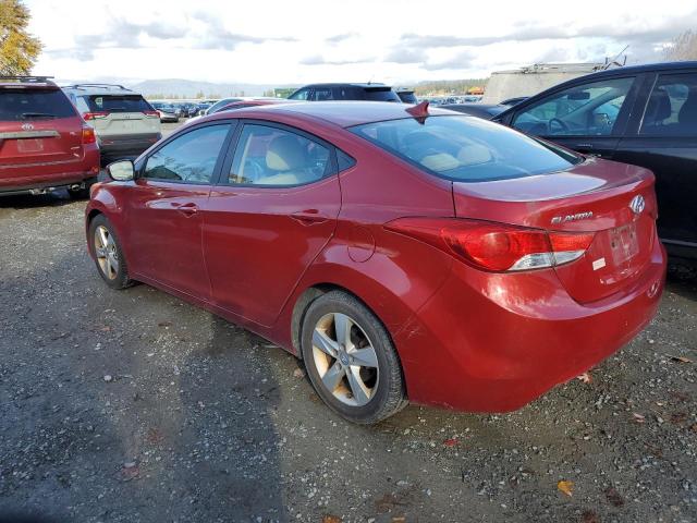 KMHDH4AE5CU202482 Auction: COPART Lot: 75548633 Location: WA - NORTH SEATTLE KMHDH4AE5CU202482 HYUNDAI ELANTRA 2012 RED Photo 2