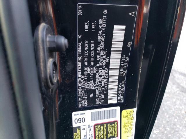 5TDZK3DC1FS531835 Toyota SIENNA