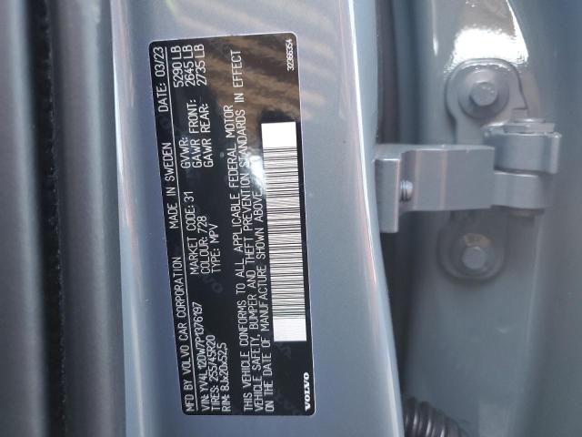 2023 VOLVO XC60 PLUS YV4L12DW7P1376197