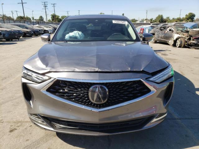 5J8YD9H44NL002859 Auction: COPART Lot: 75087943 Location: CA - LOS ANGELES 5J8YD9H44NL002859 ACURA MDX 2022 GRAY Photo 5