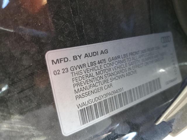 WAUGUDGY3PA094091 Audi A3 PREMIUM 12