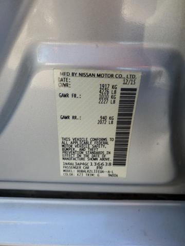 1N4AL3AP4GC136638 | 2016 NISSAN ALTIMA 2.5