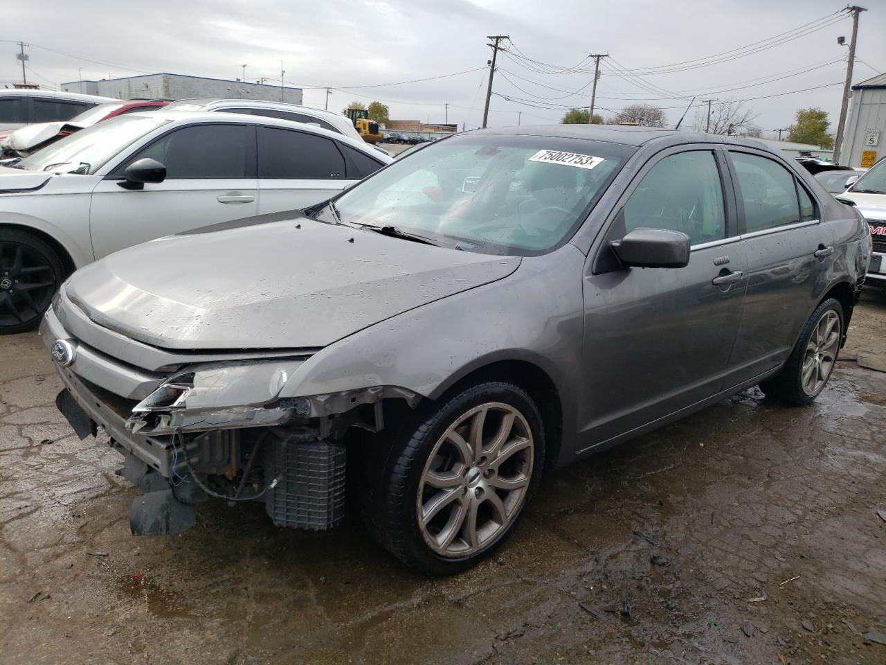 2012 Ford Fusion Sel vin: 3FAHP0JA2CR376201