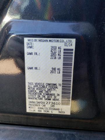 1N4AL3AP2EC273610 | 2014 NISSAN ALTIMA 2.5