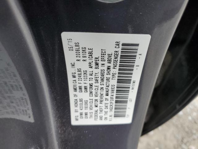 2015 HONDA ACCORD LX - 1HGCR2F3XFA188935