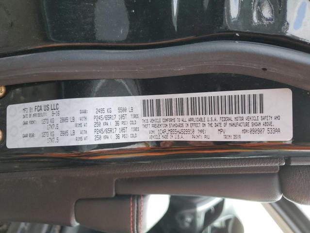 1C4PJMBS5HW529910 Jeep Cherokee Trailhawk