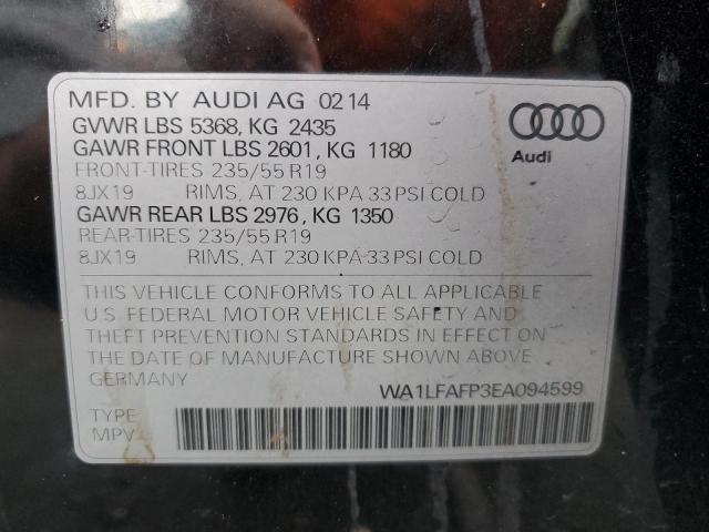 VIN WA1LFAFP3EA094599 2014 Audi Q5, Premium Plus no.13