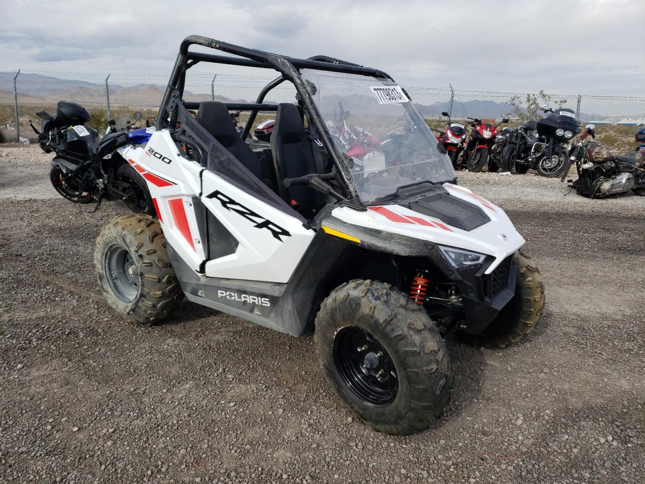 Lot #2622250947 2022 POLARIS RZR 200 EF