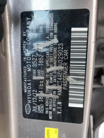 2013 Hyundai Accent Gls VIN: KMHCT4AE0DU329023 Lot: 77526353