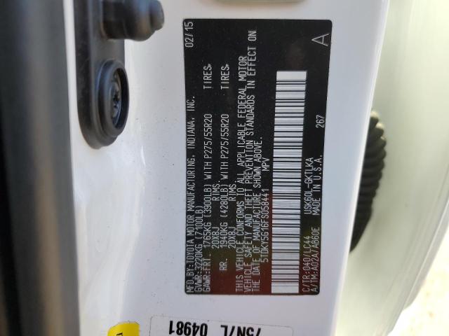 2015 TOYOTA SEQUOIA LI - 5TDKY5G16FS058441