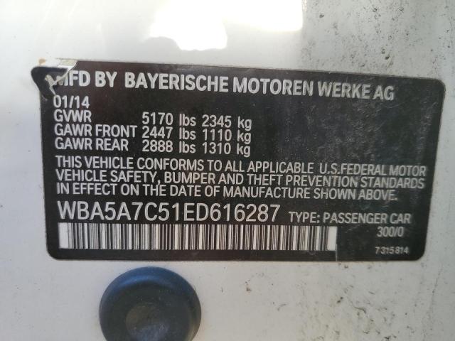 WBA5A7C51ED616287 BMW 528 XI