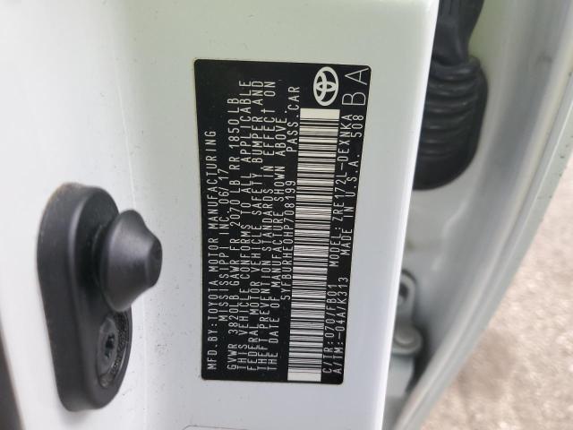 2017 TOYOTA COROLLA L - 5YFBURHE0HP708199