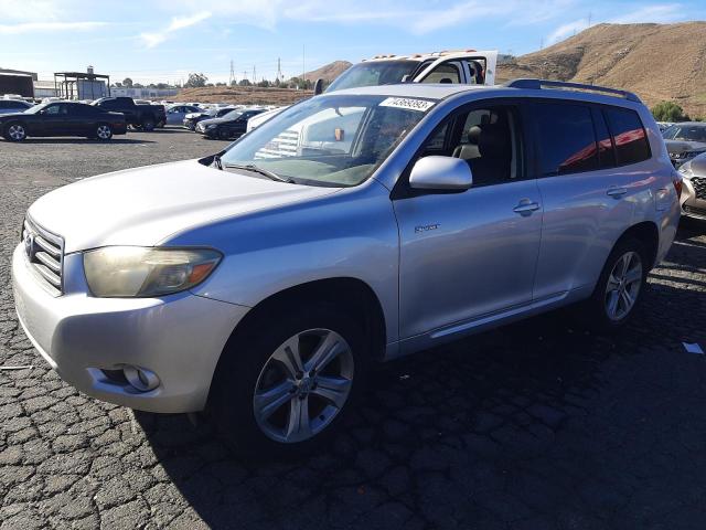 JTEDS43A082037584 Auction: COPART Lot: 74369393 Location: CA - SAN BERNARDINO JTEDS43A082037584 TOYOTA HIGHLANDER 2008 SILVER Photo 1