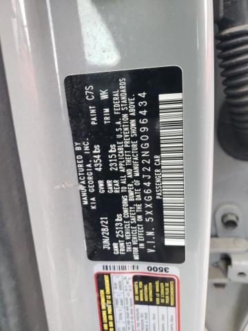 5XXG64J22NG096434 KIA K5 GT LINE