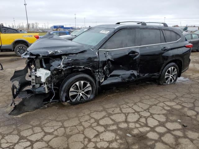 VIN 5TDGZRBH3NS182339 2022 Toyota Highlander, Xle no.1