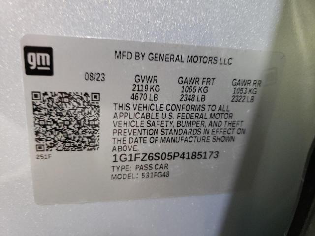2023 CHEVROLET BOLT - 1G1FZ6S05P4185173