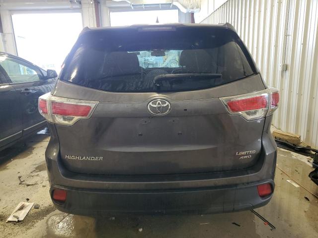 VIN 5TDDKRFHXFS119130 2015 Toyota Highlander, Limited no.6