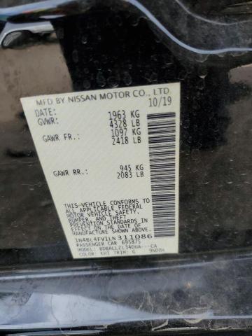 1N4BL4FV1LN311086 | 2020 NISSAN ALTIMA PLA