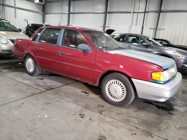 1993 Mercury Topaz Gs VIN: 2MEPM36X7PB631702 Lot: 77384183