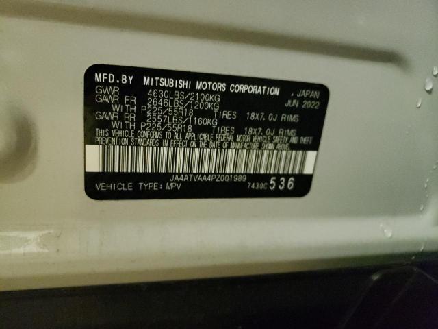 JA4ATVAA4PZ001989 Mitsubishi Eclipse Cross Le