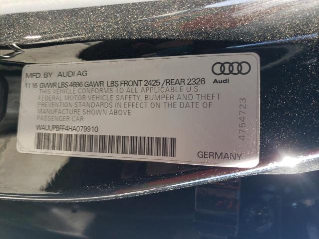 2017 AUDI A3 E-TRON - WAUUPBFF4HA079910
