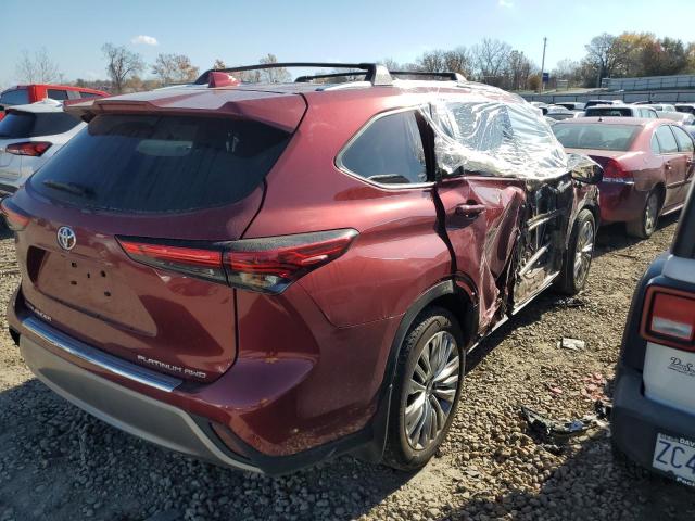 VIN 5TDFZRBH6NS218889 2022 Toyota Highlander, Platinum no.3