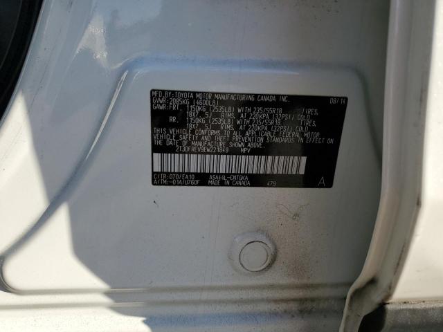 2T3DFREV9EW221849 | 2014 TOYOTA RAV4 LIMIT