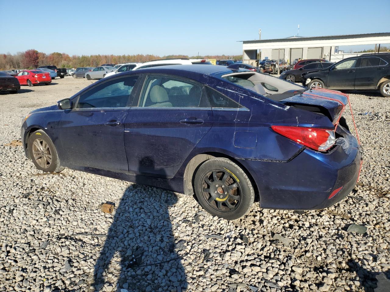 Lot #2505821377 2014 HYUNDAI SONATA GLS