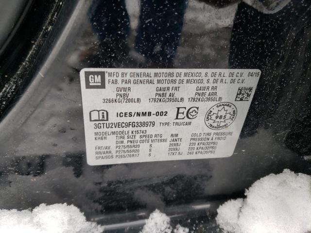 2015 GMC SIERRA K15 - 3GTU2VEC9FG338979