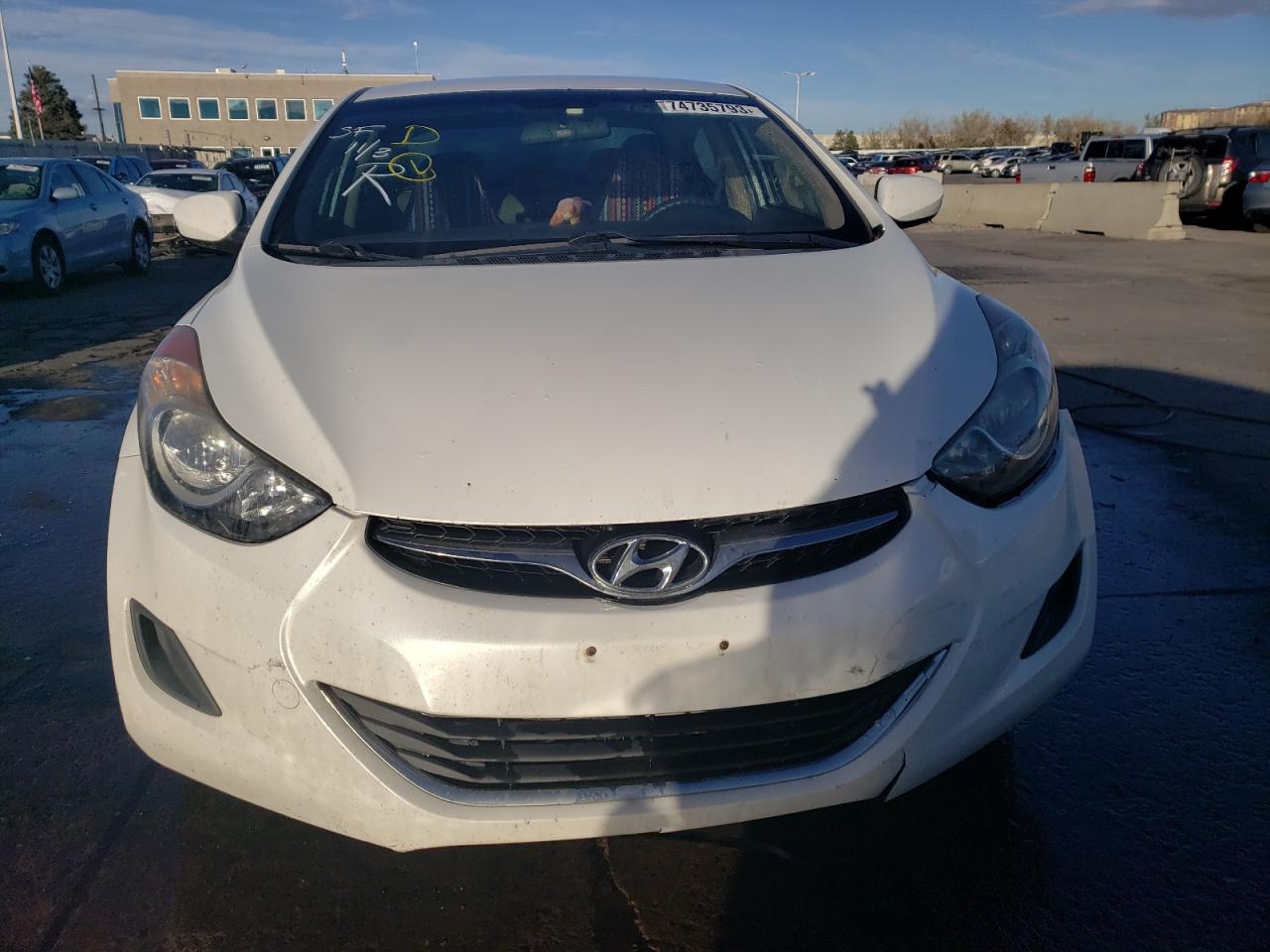 2012 Hyundai Elantra Gls vin: 5NPDH4AE8CH067173