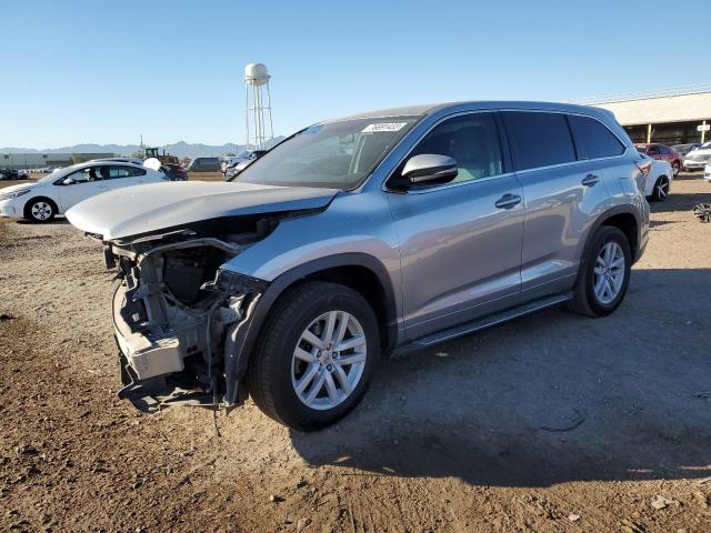 VIN 5TDZARFH3ES008149 2014 Toyota Highlander, LE no.1