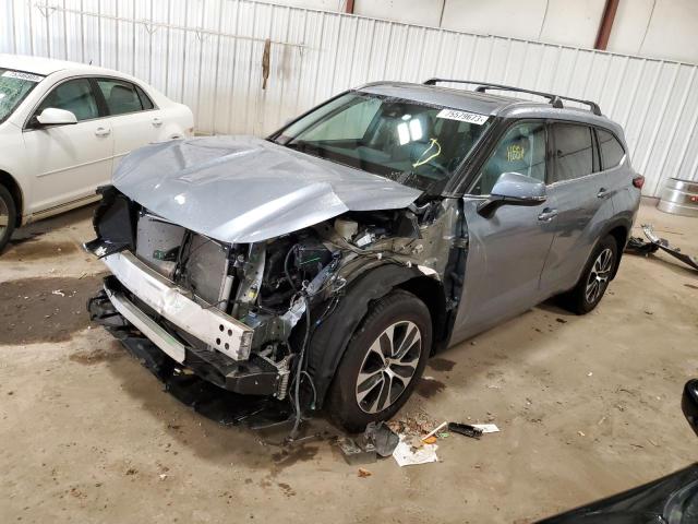 VIN 5TDHZRBH7MS144874 2021 Toyota Highlander, Xle no.1