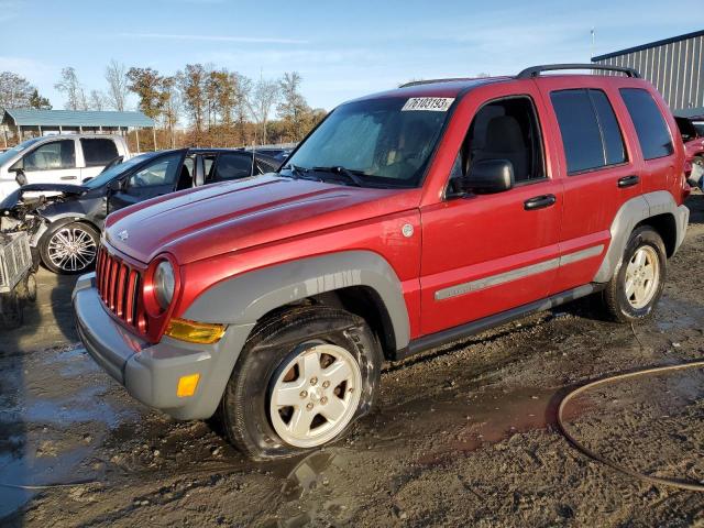 2006 Jeep Liberty Sport VIN: 1J4GL48K36W142927 Lot: 76103193