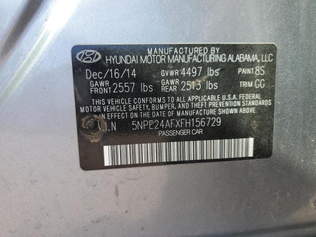 2015 HYUNDAI SONATA SE - 5NPE24AFXFH156729