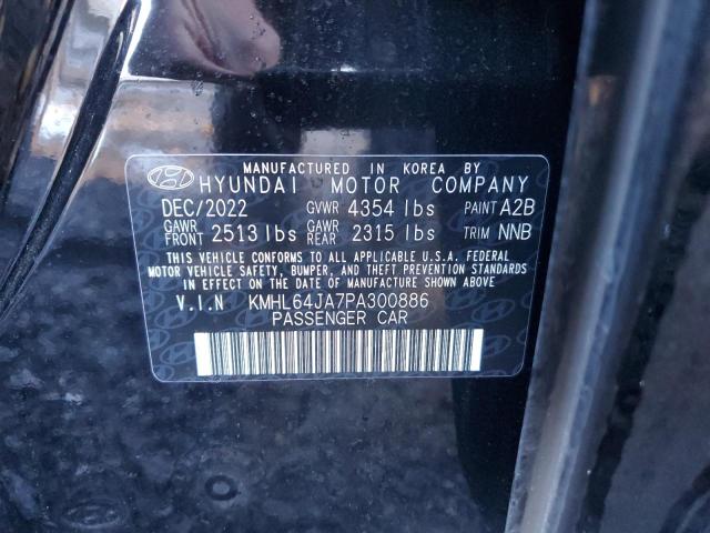 KMHL64JA7PA300886 | 2023 HYUNDAI SONATA SEL