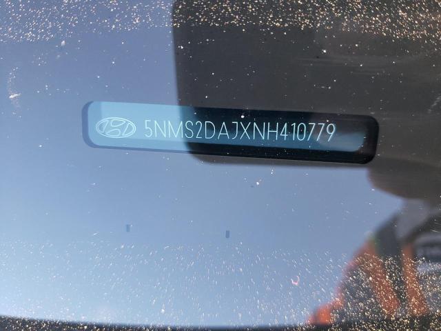 5NMS2DAJXNH410779 | 2022 HYUNDAI SANTA FE S