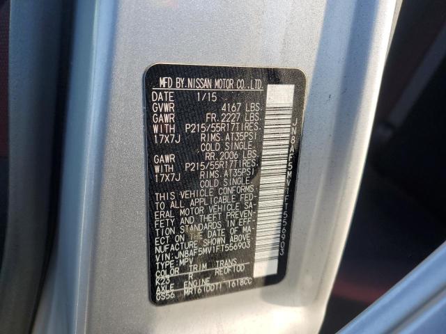 2015 NISSAN JUKE S - JN8AF5MV1FT556903