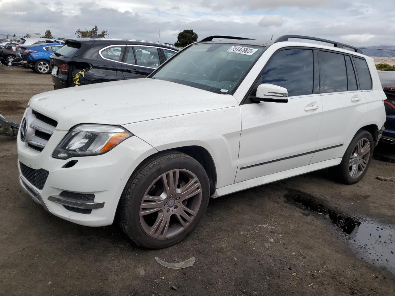 Mercedes Benz GLK 350 2013 Р±РµР»С‹Р№